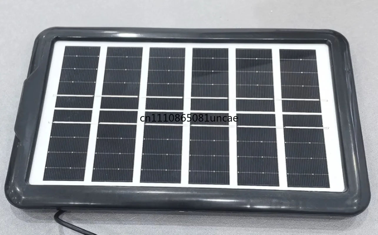For Solar Charging Panel Accessory for Automatic Pet Feeder Outdoor Waterproof Solar Power Supply Replacement Part