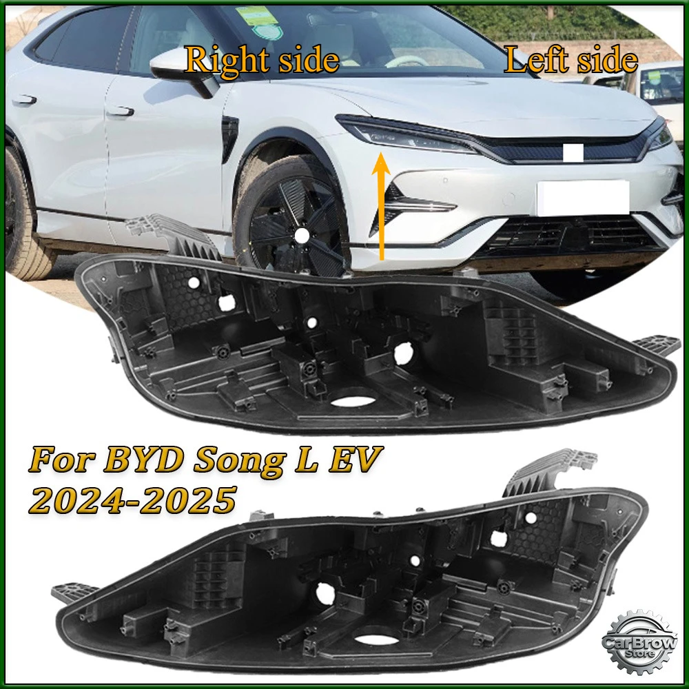 

Headlight Rear Shell For BYD Song L EV 2024 2025 2026 Headlamp Base Replace Headlight House Black rear shell