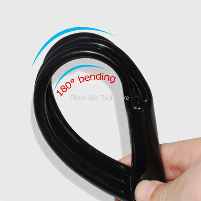 7/9/12/16mm Black PVC Y Splitter Tube Sleeve Forked Sleeve Rubber Hose Speaker Audio Cable Wire HiFi Cable Pants Tubes