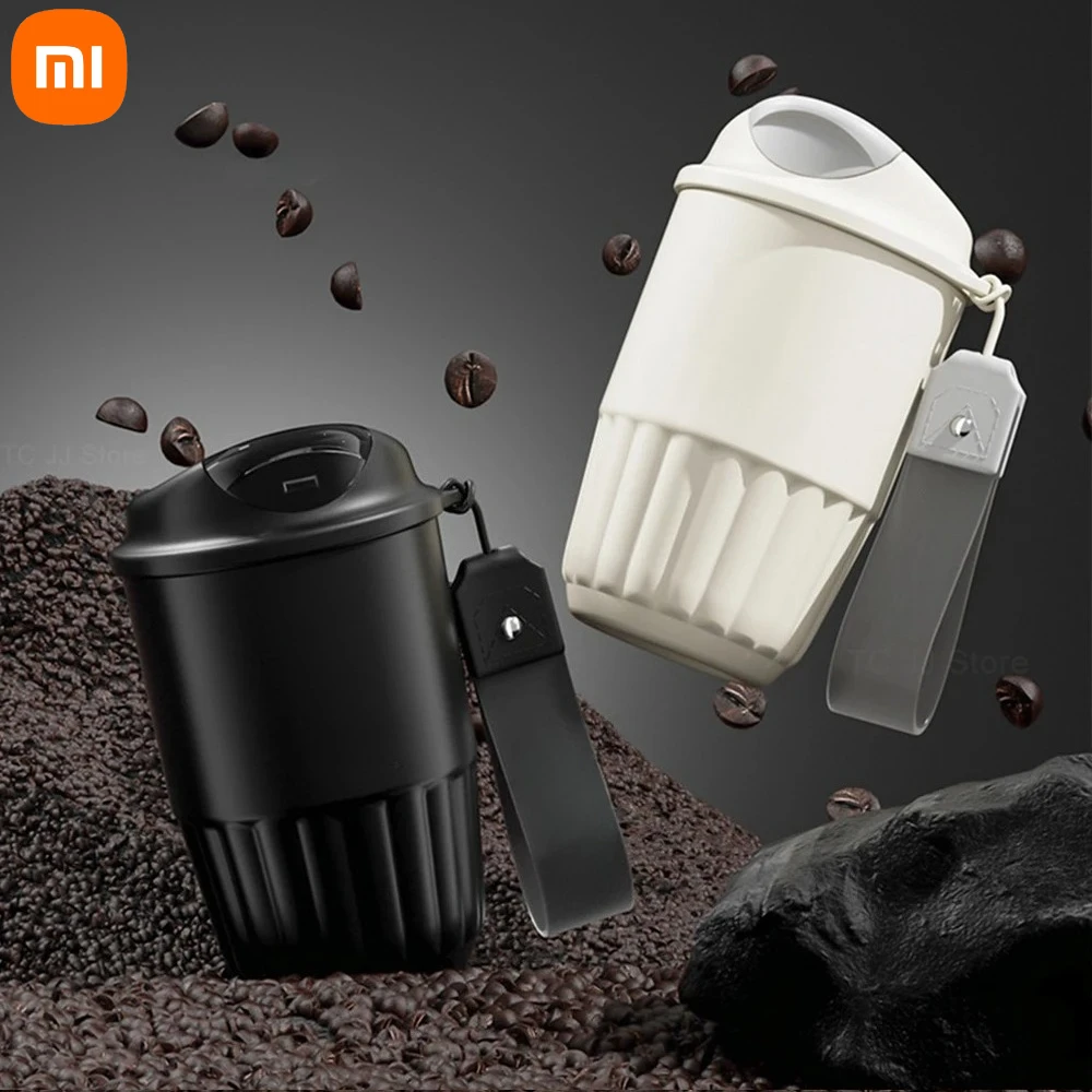 Xiaomi Mijia 410ml Ceramic Liner Insulated Coffee Cup Double-layer Stainless Steel Vacuum Insulated Coffee Tumbler