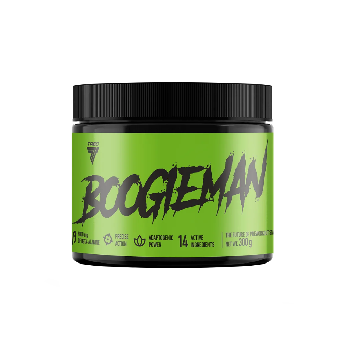 Trec nutrition - pre-inter boogieman - grip-lime flavor - dietary supplement for athletes - 300g