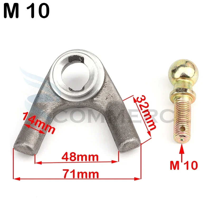 

1Set M10/M12 Swing Arm Ball joint Kits Fit For Chinese 110cc- 250cc ATV UTV Go Kart Buggy Quad Bike Welding Accessories