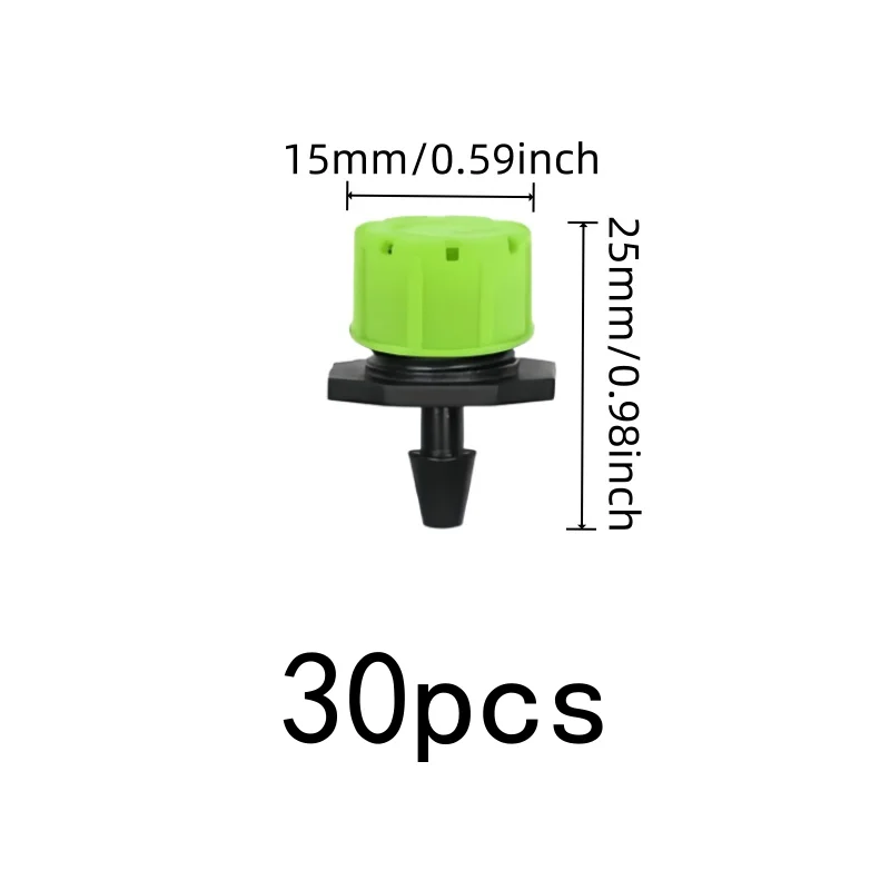 Efficient Water Saving Water Flow Control Nozzles, 30 pcs, Vegetable Garden Sprinkling, Multipurpose