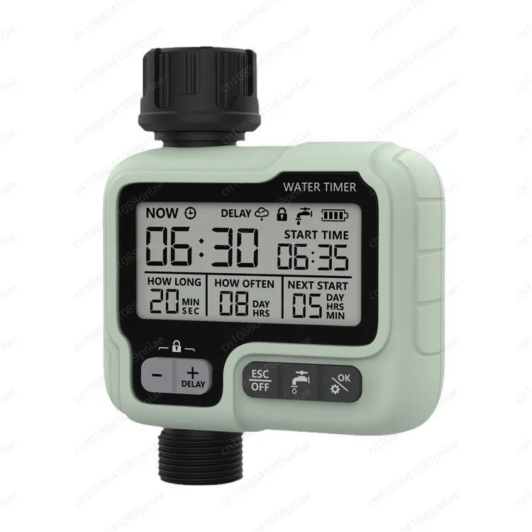 Large Screen  Irrigation Timer, Automatic Watering Controller for Garden/Patio, Low Battery Indicator, Programmable Timer 2 PCS
