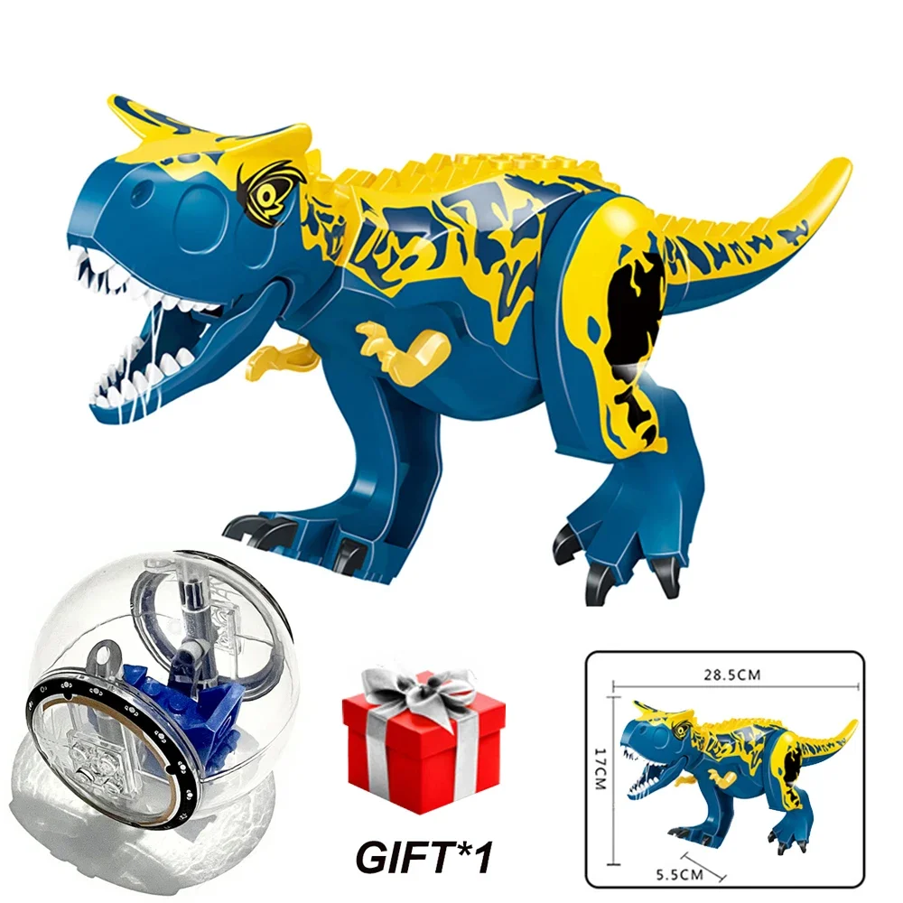 28 Arten Jurassic Dinosaurier Welt Bauklötze Tyrannosaurus Indominus I-Rex Mit Flucht-Gyrosphäre Bausteine Spielzeug