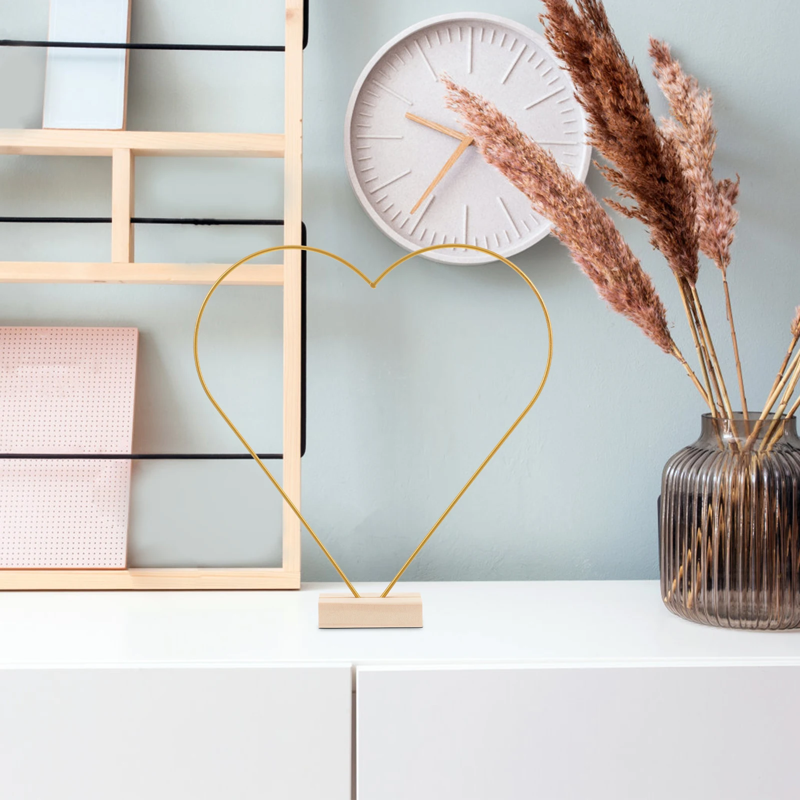 

Wedding Table Decoration 10 Sets 25cm Gold 3mm Metal Floral Hoop DIY Craft Wreath Ring Suite Party Supplies Home Decor