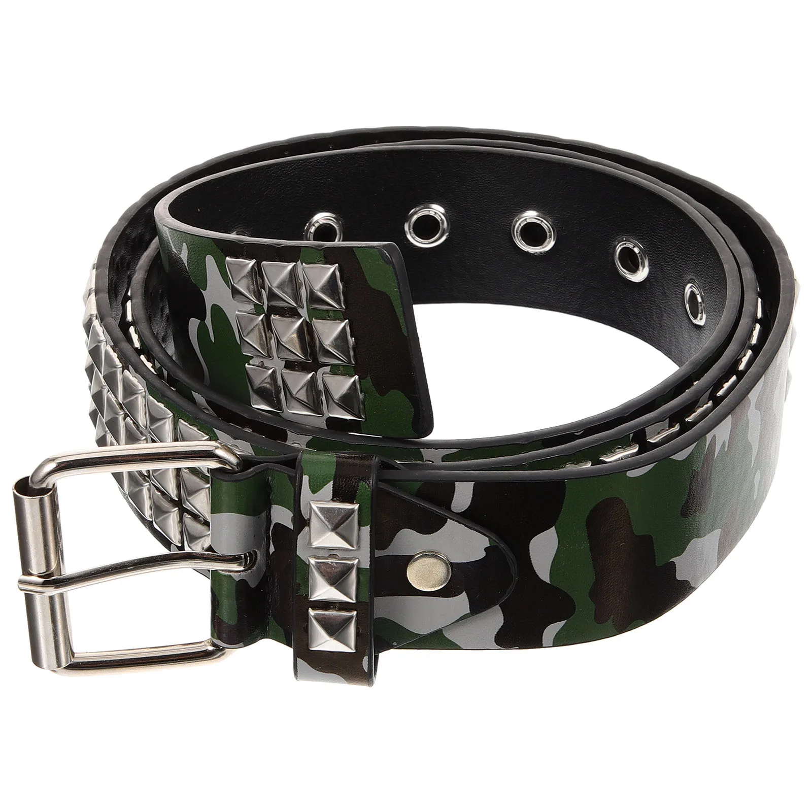 

Camouflage 120cm Adjustable Trendy Belt imitation mens work belt Waist Belt waist belt for trousers