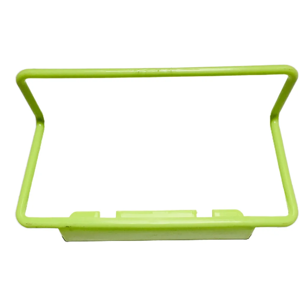 1Pcs Multifunction Plastic Hanging Holder Towel Rag Rack Punch-free Cabinet Door Back Kitchen Home Storage Organizer