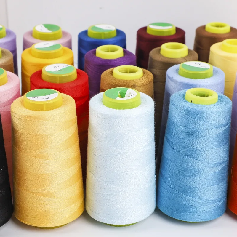 402 Sewing Thread 3000 Yards High Speed Sewing Polyester Embroidery Thread Sewing Brother Singer Household Cross Stitching