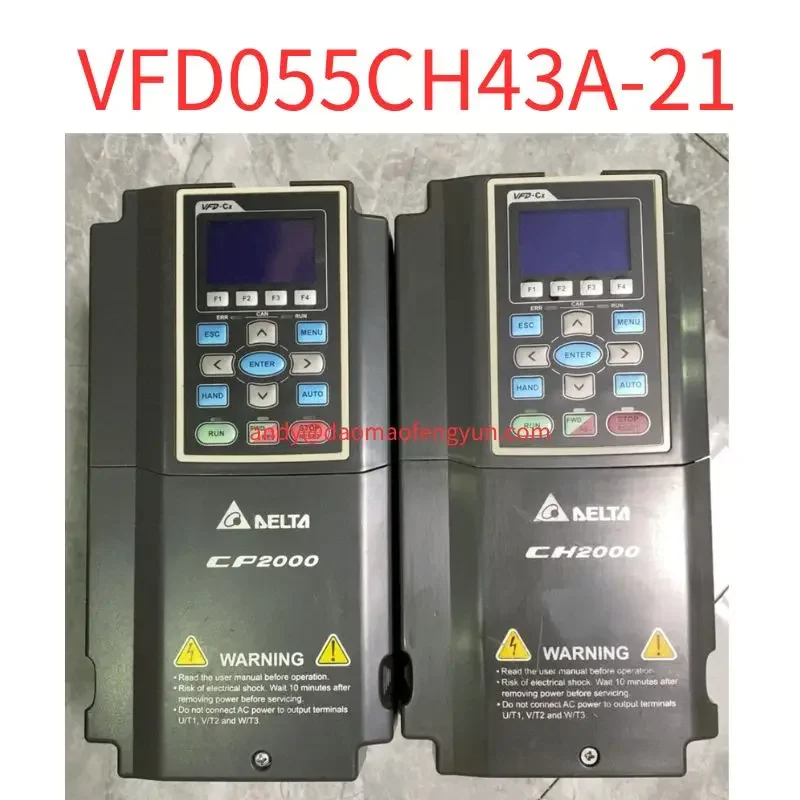 

Used VFD055CH43A-21 5.5KW frequency converter