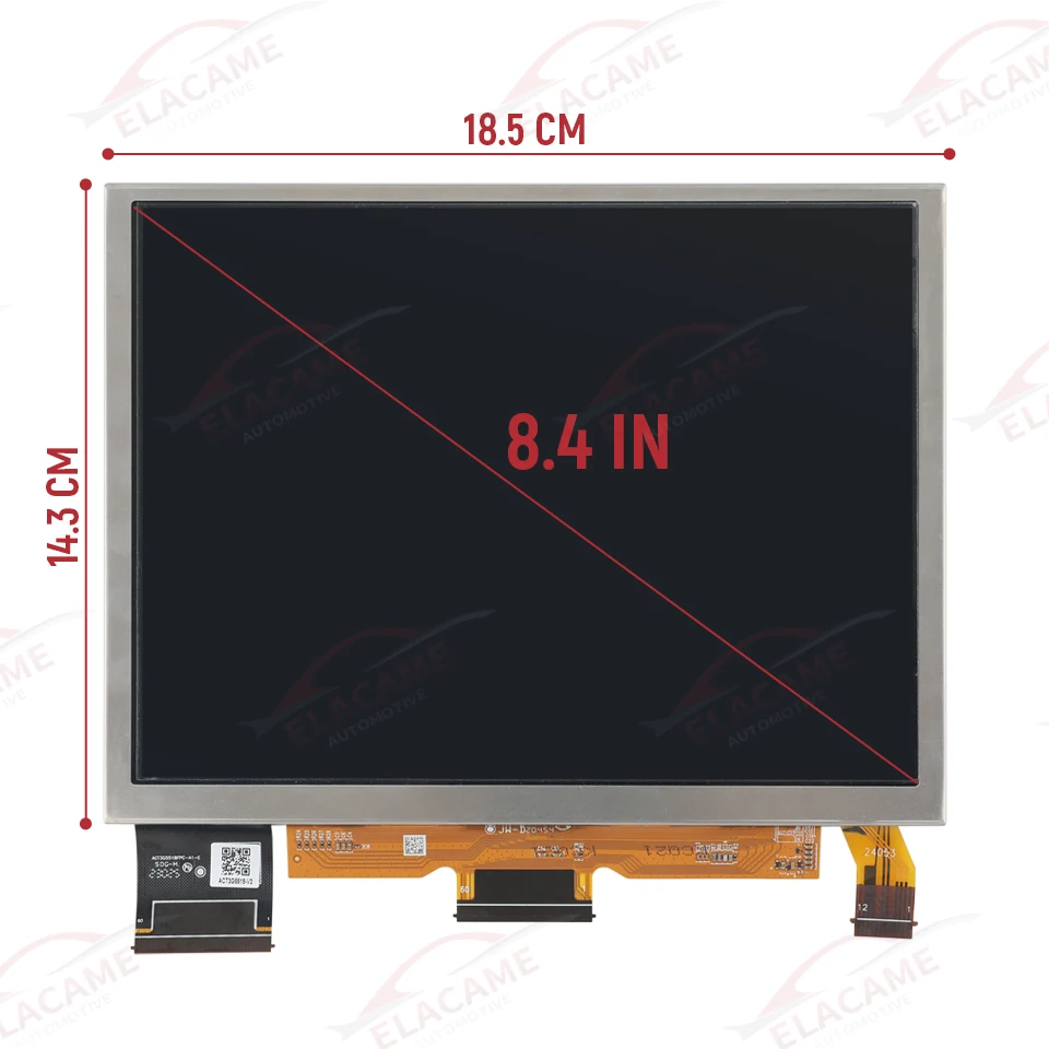 8.4 "Uconnect 4 4C UAQ سيارة شاشة الكريستال السائل شاشة محول الأرقام ل جيب جراند شيروكي RAM 2018-2023 TDO-XGA0840J00001-V5 TDO-XGA084 #6