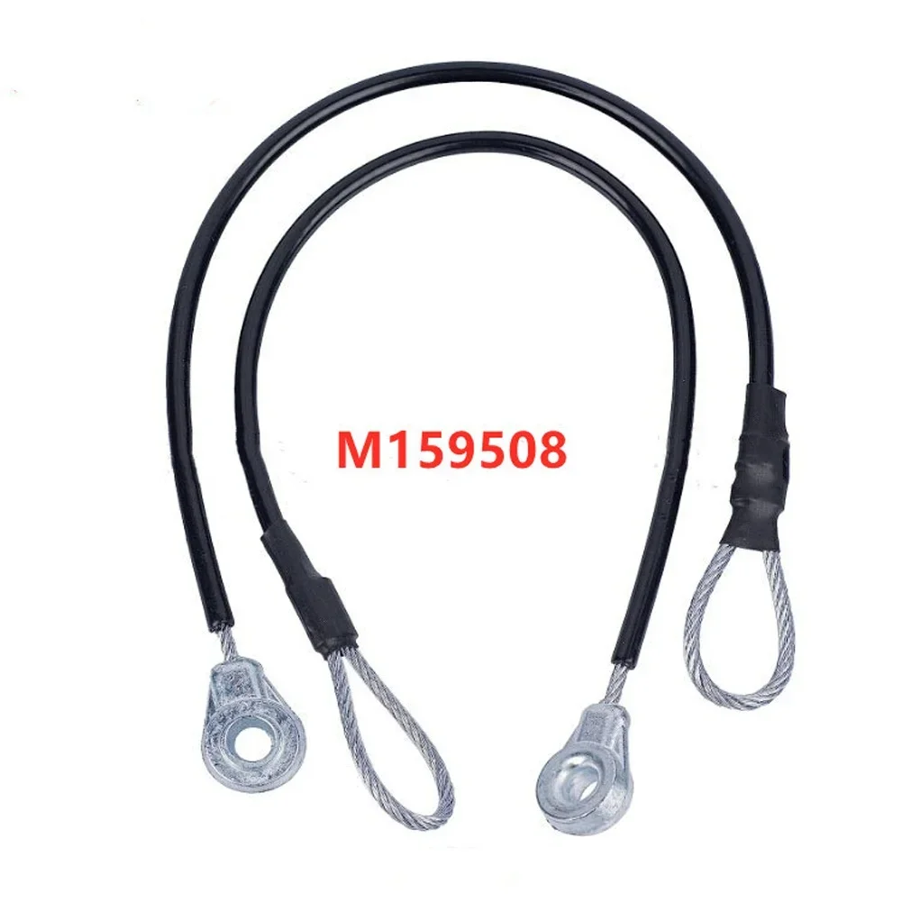 

Replacement Tailgate Cables 2 Pieces for M159508 Fits HPX615E HPX815E XUV865R XUV825E Models Heavy Duty Metal Material
