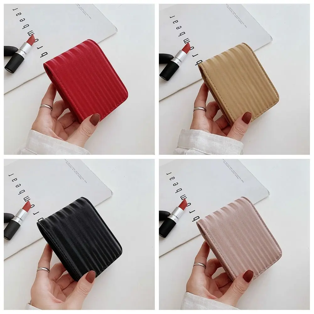 Pu Leather Lipstick Bag Lipstick Storage Box with Mirror Mini Cosmetic Bag Lipstick Storage Bag Makeup Bag Lipstick Storage