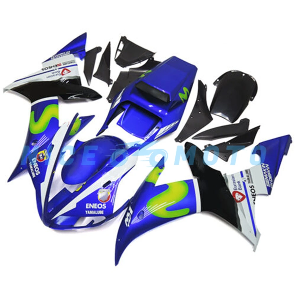 Quality Aftermarket Fairings kit for YAMAHA YZF R1 2002 2003 Movistar YZFR1 02 03 Sport Bikes Motorcycle Fairings