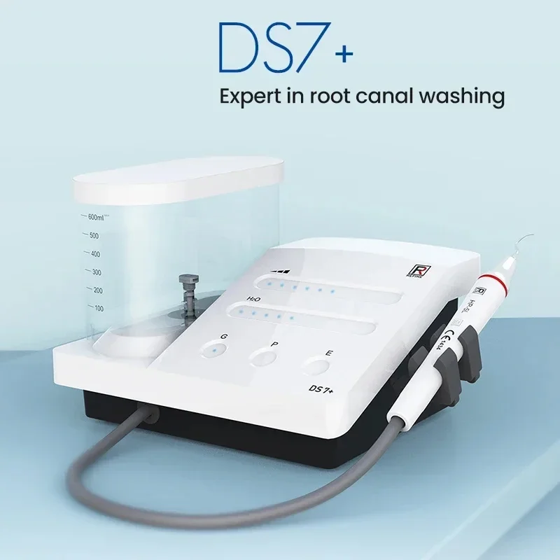 

Refine DS7+ Ultrasonic Machine for Periodontal Treatment Has LED Demolition Handpiece and Removable Handset for Optimal Care