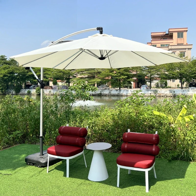 

Outdoor garden courtyard metal tables and chairs outdoor balcony terrace waterproof and sunscreen coffee table reclining