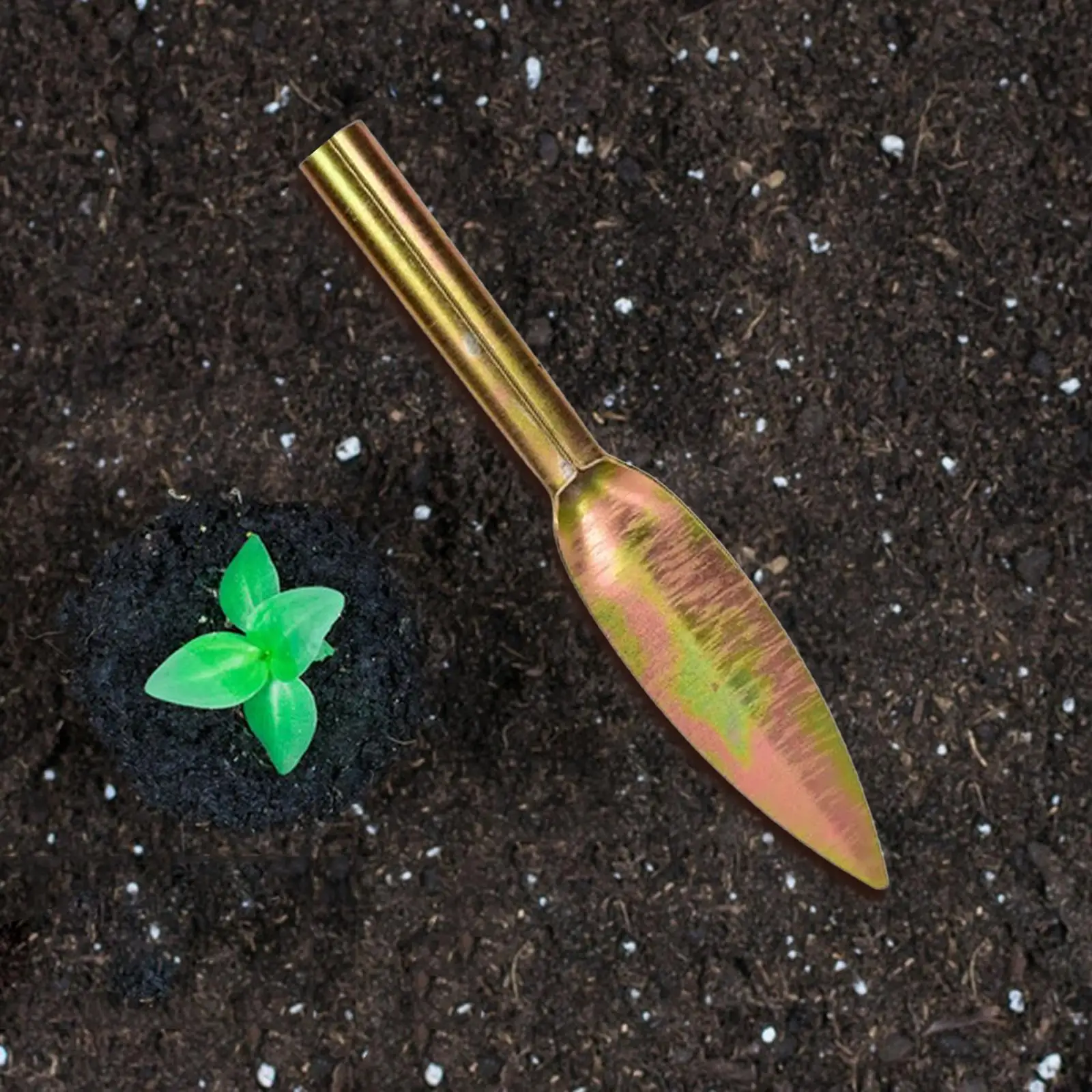 Gardening Hand Shovel Carbon Steel Trowel for Plant Holes Weeding Gift for Professional Garden Lovers