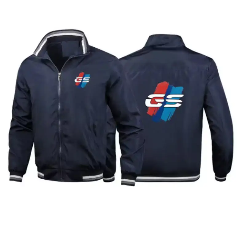 2025 Frühling und Herbst Herren GS Adventure Motorrad Logo-Print Custom Sweatshirt Hochwertige Jacke Premium Markenjacke – Detail 5
