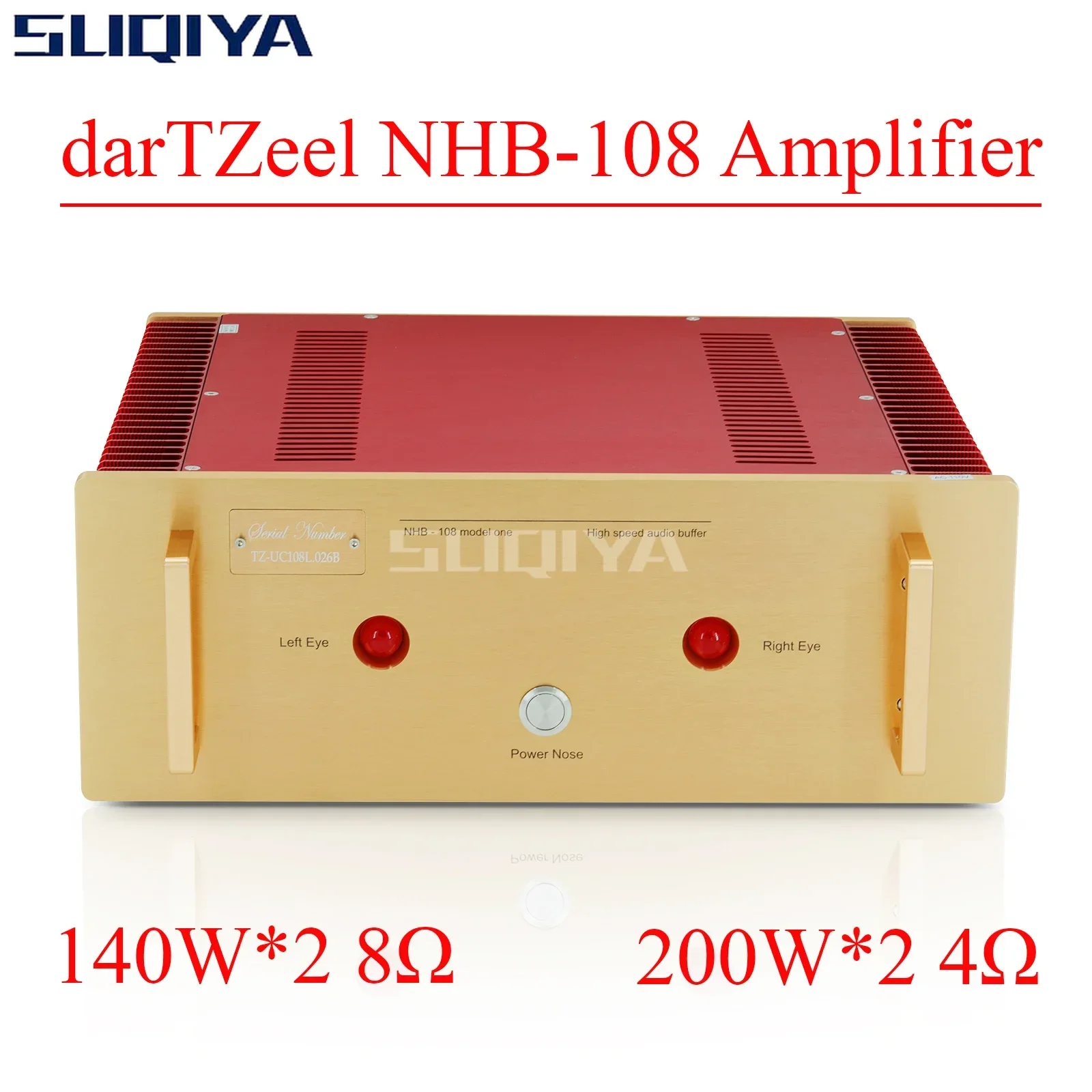 SUQIYA-Audio Nhb-108 Class A Hifi Power Amplifier Reference Dartzeel Nhb-108 Circuit Version 4