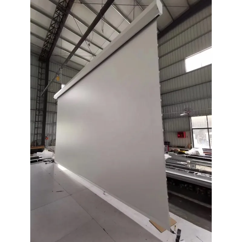 1/300-1/600 High-quality electric projection screen Electric projection screen in auditorium