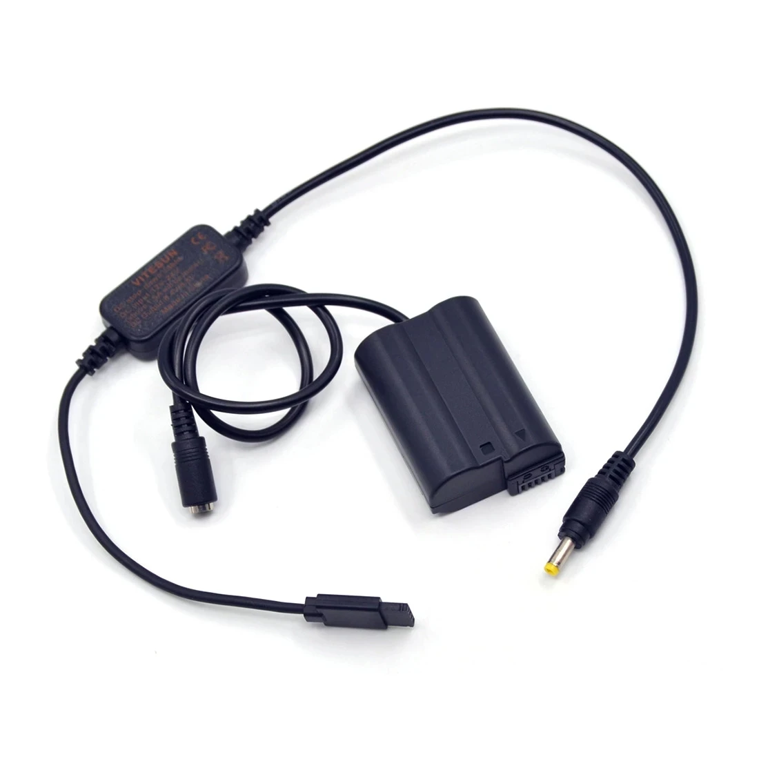 

for DJI Ronin-S Power Adapter Cable EP-5B DC Coupler EN-EL15 Dummy Battery Fit for Nikon Z7 Z6 D850 D810 D800E D750 D610 Camera