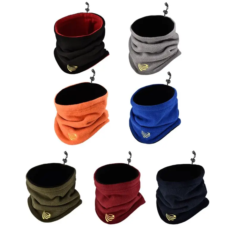 Fashion Winter Camping Warm Fleece Neck Gaiter Ski Tube Scarf Snowboard Face For Men & Women Outdoor Cycling Cold-proof Collar