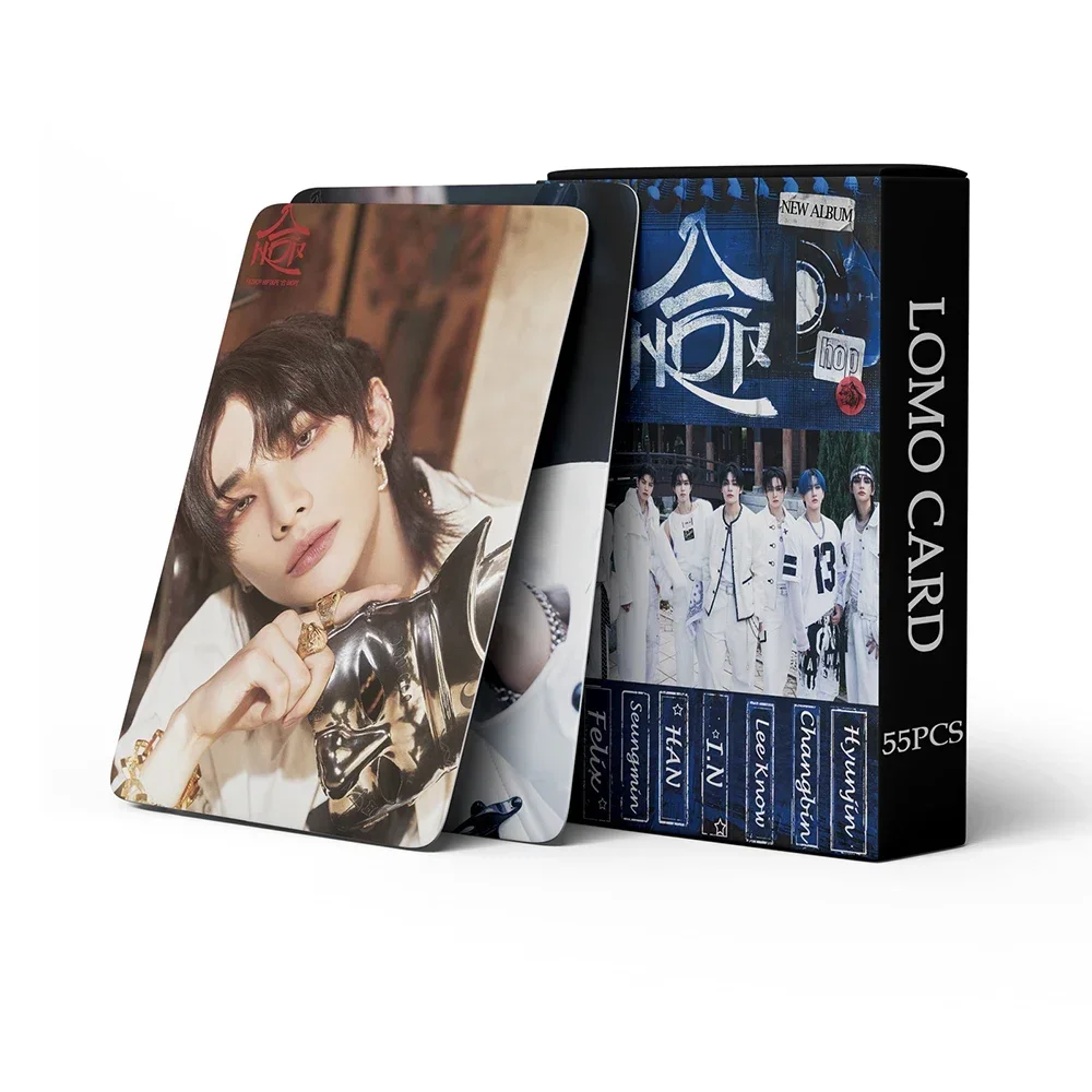 55Pcs/Set Kpop New Album Lomo Cards Photocards Girls Photo Card For Collection Fans Gift