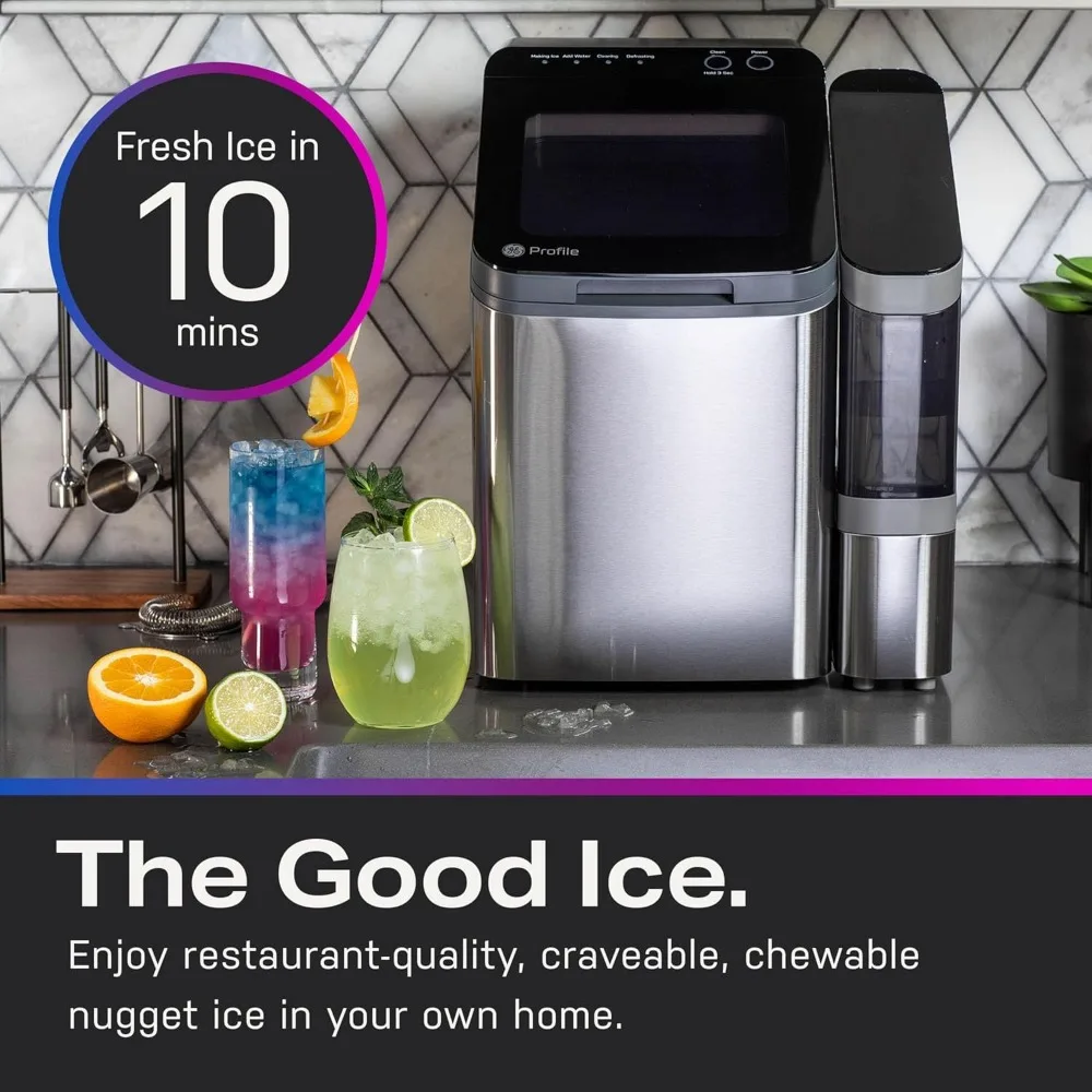 Opal 1.0 Nugget Ice Maker Countertop Pebble Ice Maker