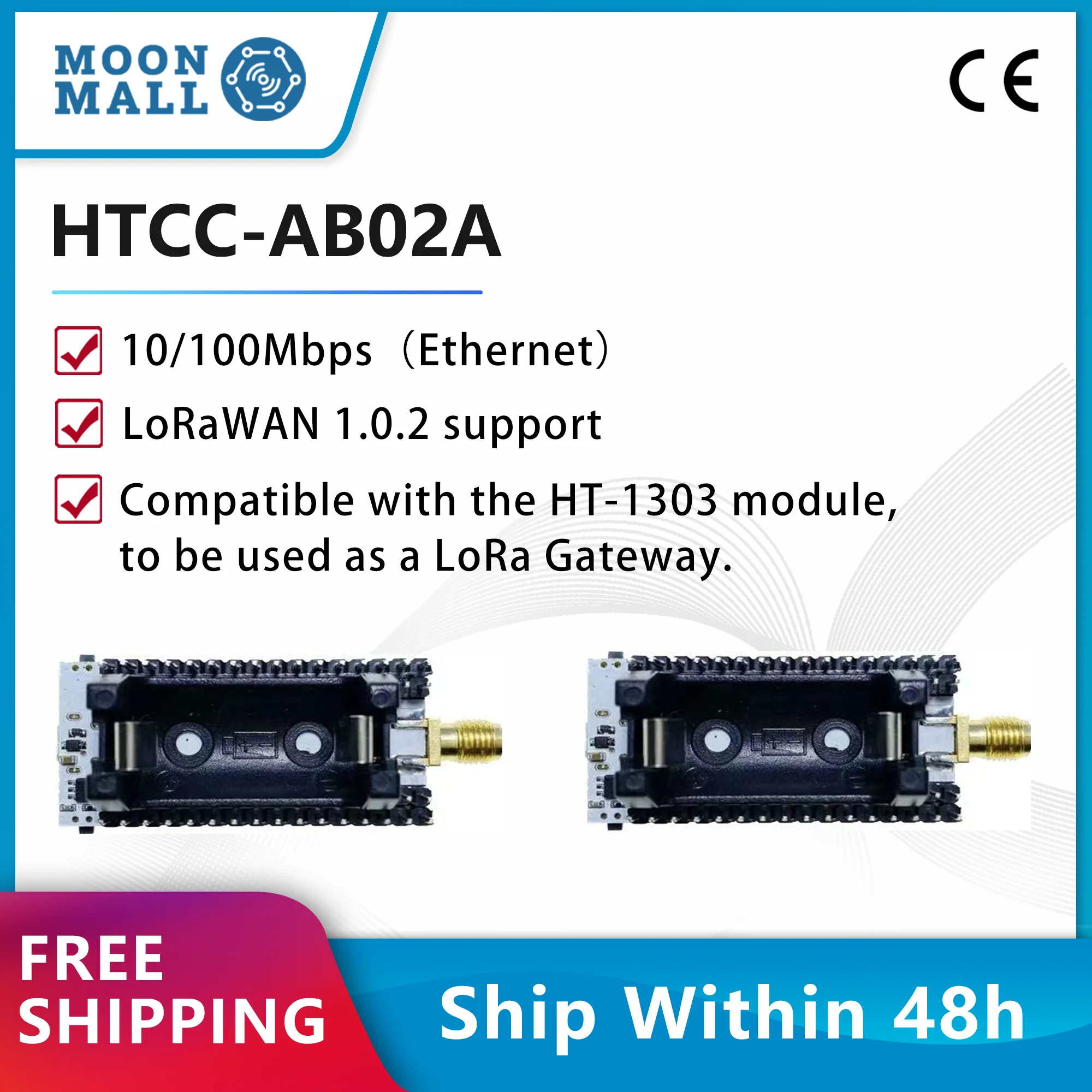 

Heltec CubeCell 1/2AA Node (HTCC-AB02A) LoRa With 1/2AA Battery Case LoRaWAN Node Applications For Arduino With Antenna