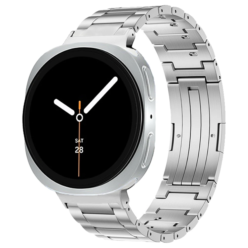 Titanarmband für Samsung Galaxy Watch Ultra 2025 47 mm Armband für Galaxy Watch 8 44 mm 40 mm/8 Classic 46 mm Schnellverschlussarmband