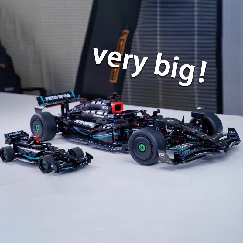 Technical Amg F1 Performance Race Car 42171 Building Blocks Authentically Detailed Build and Display Model for Home or Office F1