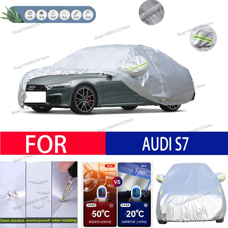 

For Audi S7 Car clothing sun protection snow prevention antifreeze car protective cover auto cover