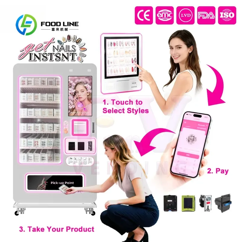 Customized Beauty Makeup Vending Machine Automated Distributeur Automatique Smart Cosmetic Dispenser for Beauty Store