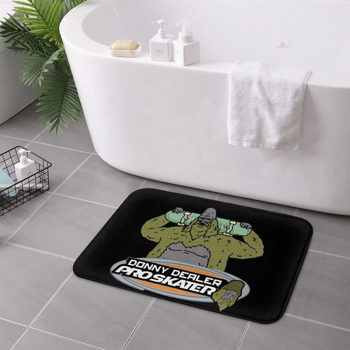 Donny revendedor o grande lez mostrar antiderrapante capacho tapete para entrada da cozinha casa quarto footpad tapetes