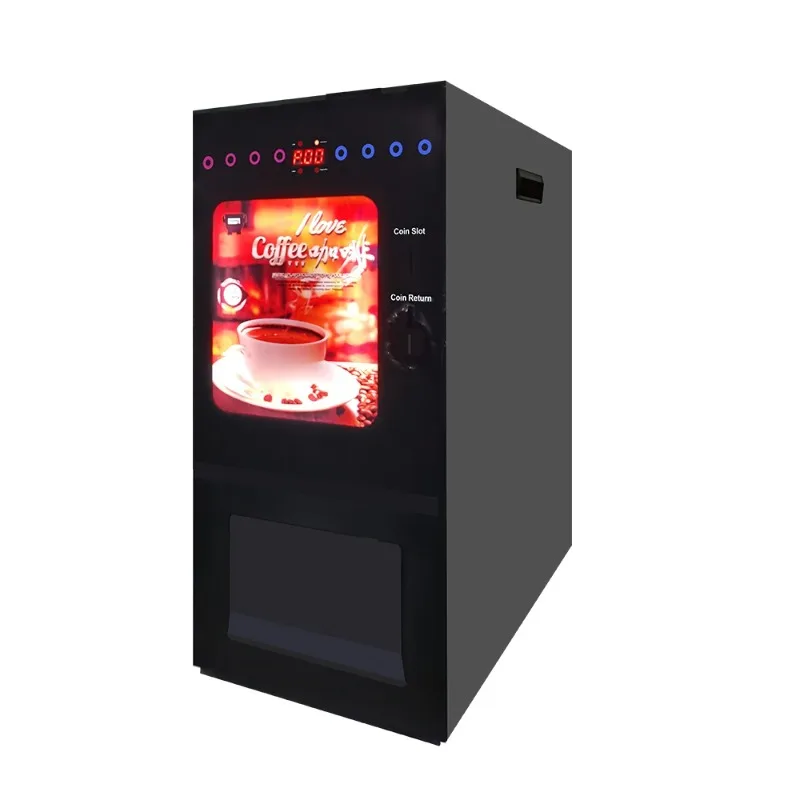 

Coin-operated Coffee Machine, Automatic Coffee Vending Machine, Commercial Coffee Machine