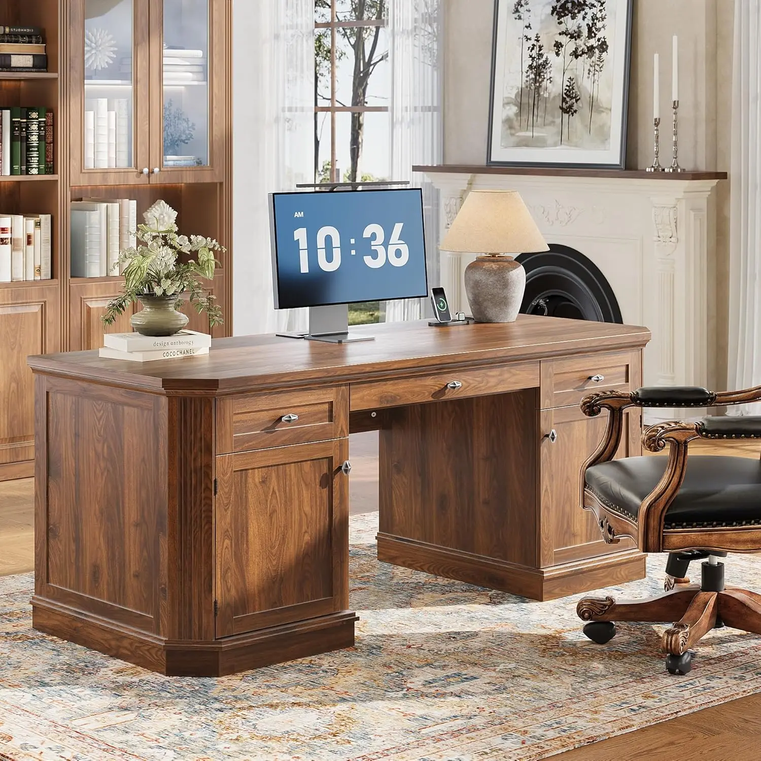59" Executive Desk …