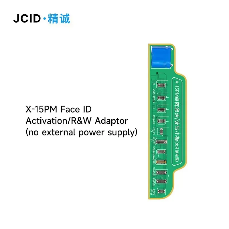 Imagem -06 - Jcid-dot Matrix Leitura Escrita com jc V1se V1s Pro Programmer Face id Tag on Repair Cabo Flex para Iphone x xr 11 12pro Max Novo