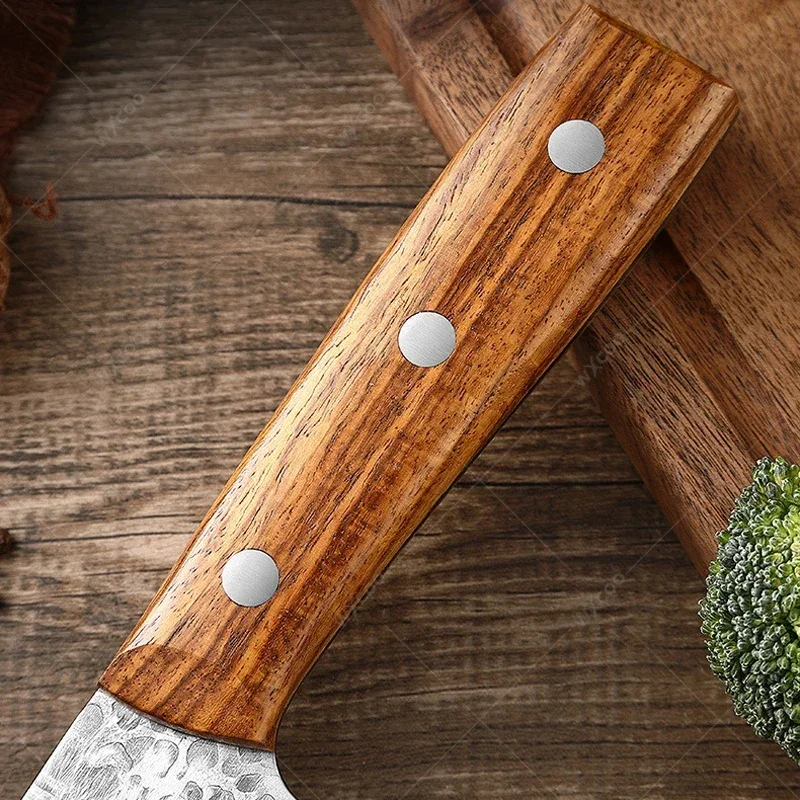 1-5pcs Japanese Kitchen Knives Set Stainless Steel Forged Household Chef Knife Sashimi Knife Kitchen Meat Cleaver Chef Knife