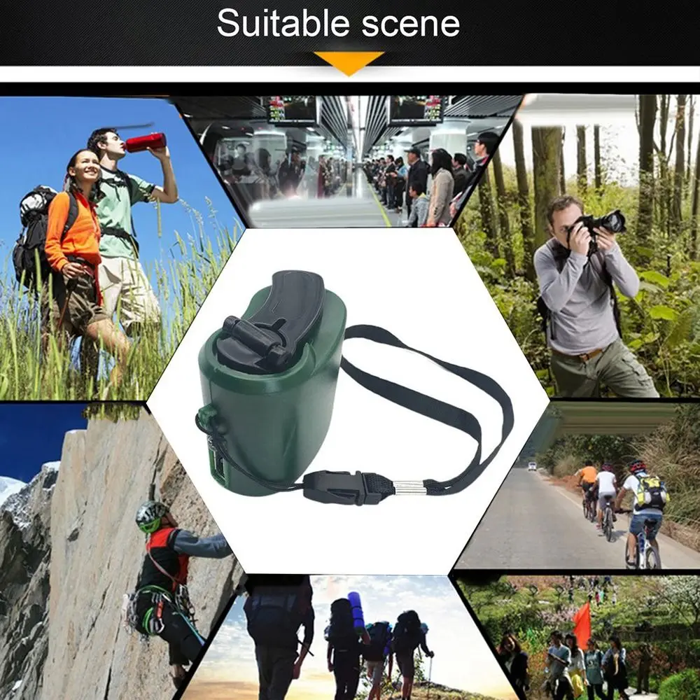 Camping Outdoor Survival Tools Emergency Charger Manual Charger Phone Charging Power Crank Dynamo