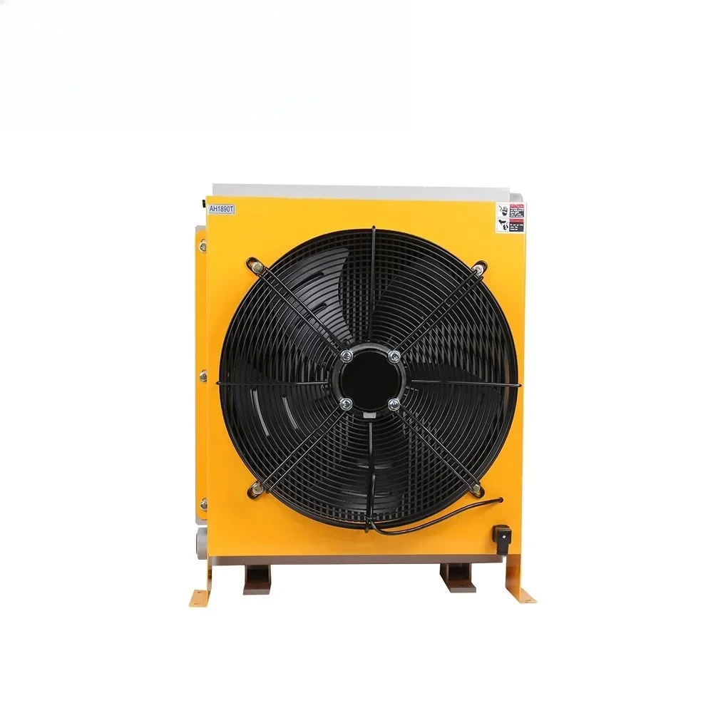 

AH1890T Air-Cooled Hydraulic Aluminum Oil Cooler Fan Heat Exchanger Hydraulic Oil Radiator