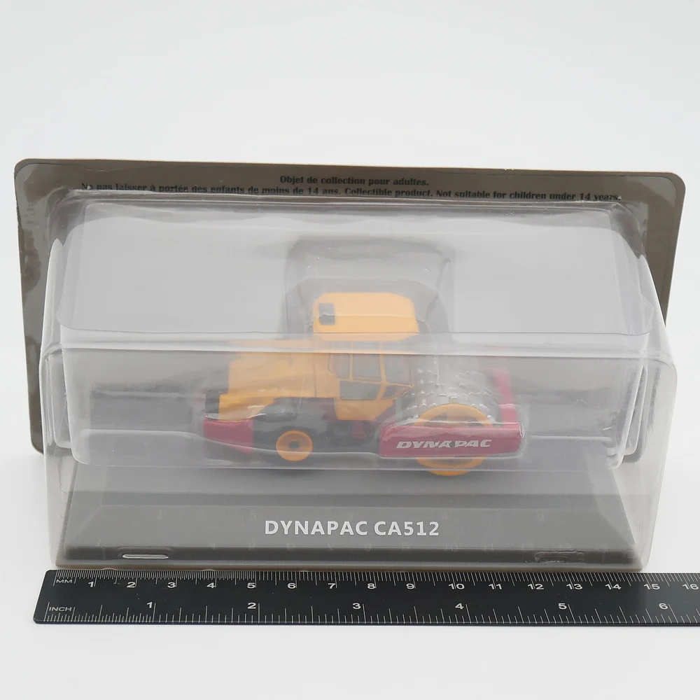 

Diecast IXO 1:72 Scale Dynapac CA512 Dynapac Roller Construction Machinery Alloy Car Model Collectible Toy Gift Souvenir Display