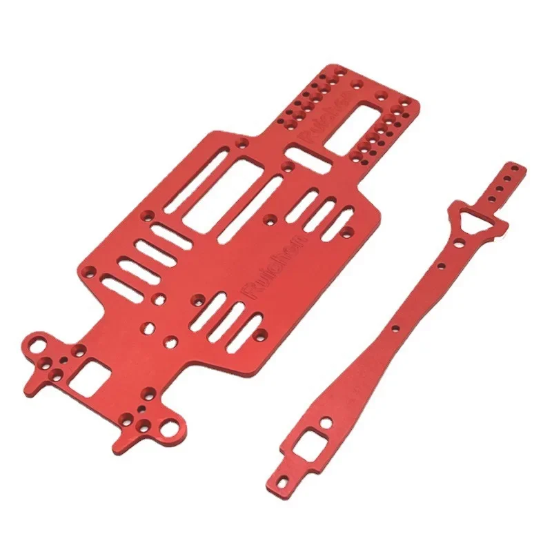 2Pcs Metal Upgrade Multi Wheelbase Base Plate And Second Floor Slab RC Car Parts For 1/28 Mosquito Car MINI-Q RC Car Accessories