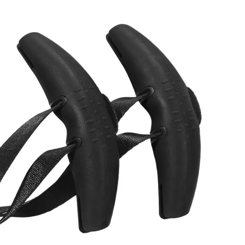 

Нейтральные ручки для подтягивания, 1 пара ручек для кабеля для спортзала, эргономичный силовой слинг-тренажер, нескользящий ремень для подтягивания фитнеса