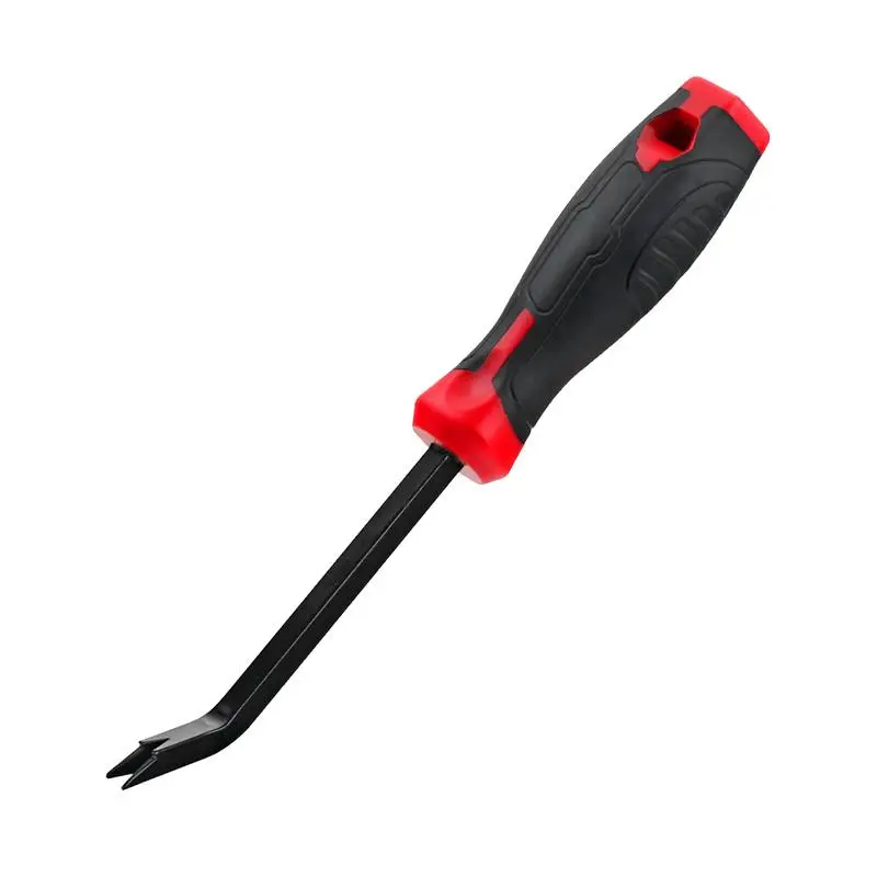 

Nail Puller Pry Bar Portable Rustproof Steel Nail Bar Pliers Pry Bars With Rubber Handle Ergonomic Anti Slip Crowbar Tool For