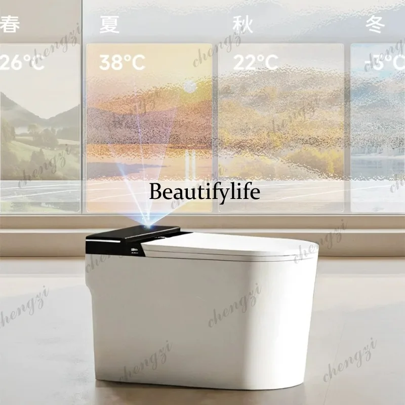 Smart toilet 806 upgraded seat global induction built-in foam shield with water tank