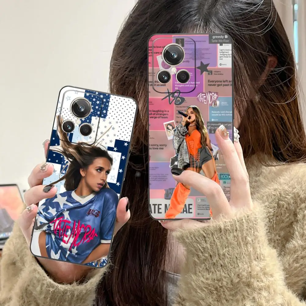 

Чехол для мобильного телефона Tate Mcrae для Realme GT 8 Neo Pro C75 73 71 C67 65 C55 53 C35 31 C20 15, чехол с цветным принтом