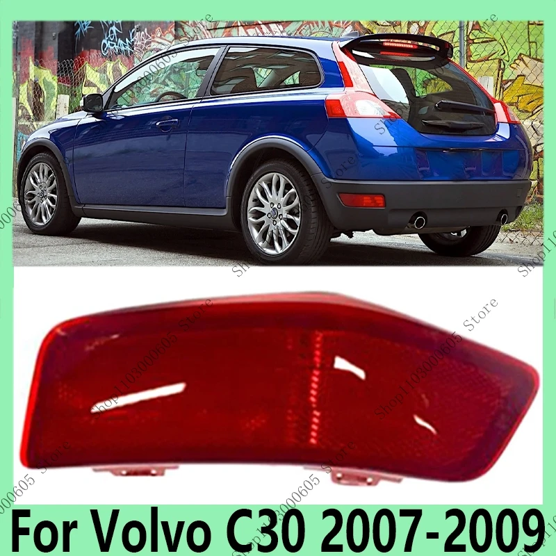 

Для Volvo C30 2007 2008 2009, автомобильные аксессуары, фонарь заднего бампера, отражатель, сигнальный светильник тормоза 31213993 31213992