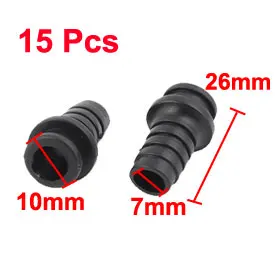 15Pcs 7mm Cable Gland Connector Rubber Strain Relief Cord Boot Protector Cable Sleeve Hose for Power Tool Cellphone Charger