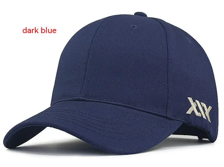 Großer Kopf Männer Frauen Jugend Jungen Mädchen große Baseball kappe Baumwolle Sport hüte erstklassige übergroße Hysterese nhut 56-58cm 60-68cm – Detail 16