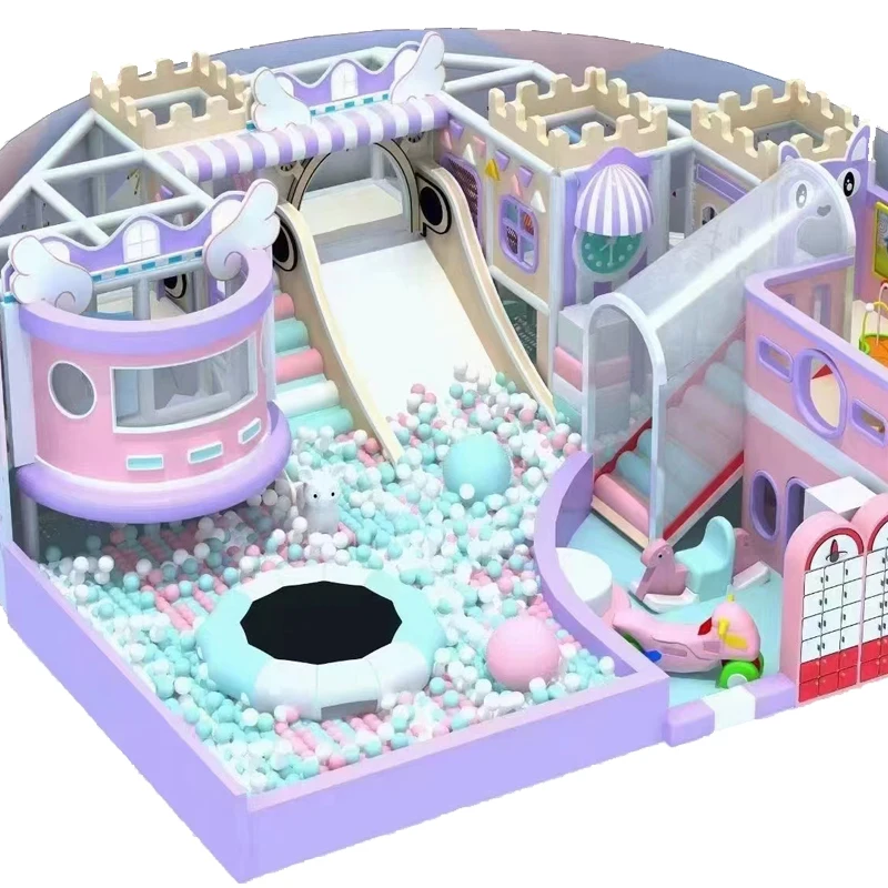 New Theme Soft Items Kids Entertainment Sets Soft Play Area Game Indoor Playground for Children